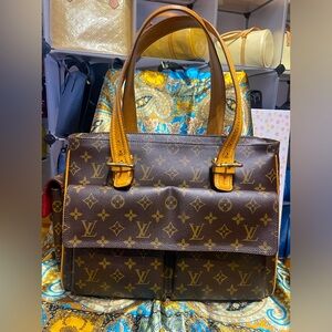 Louis Vuitton Brown Monogram Tote